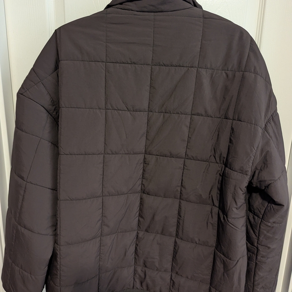 Avalanche Women's Dark Brown Quilted Puffer Jacket - Picture 6 of 6
